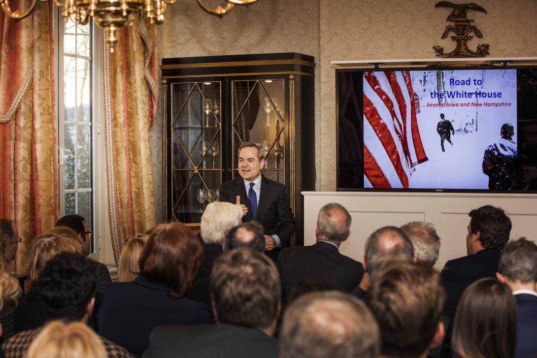 US Elections Event with Koen Petersen and US Ambassador Broas US Elections Event with Koen Petersen and US Ambassador Broas