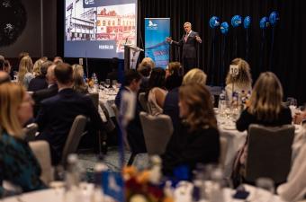 Frans Muller at the Going for Gold Dinner