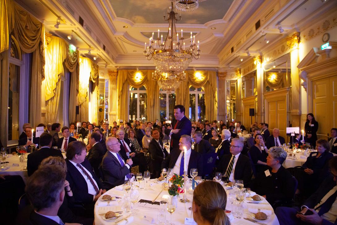 Going for Gold Dinner 2019 with Matthew Rider, CFO Aegon