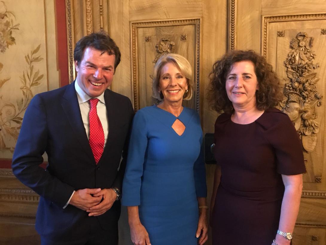 United States Secretary of Education Betsy DeVos Visits The Netherlands United States Secretary of Education Betsy DeVos Visits The Netherlands