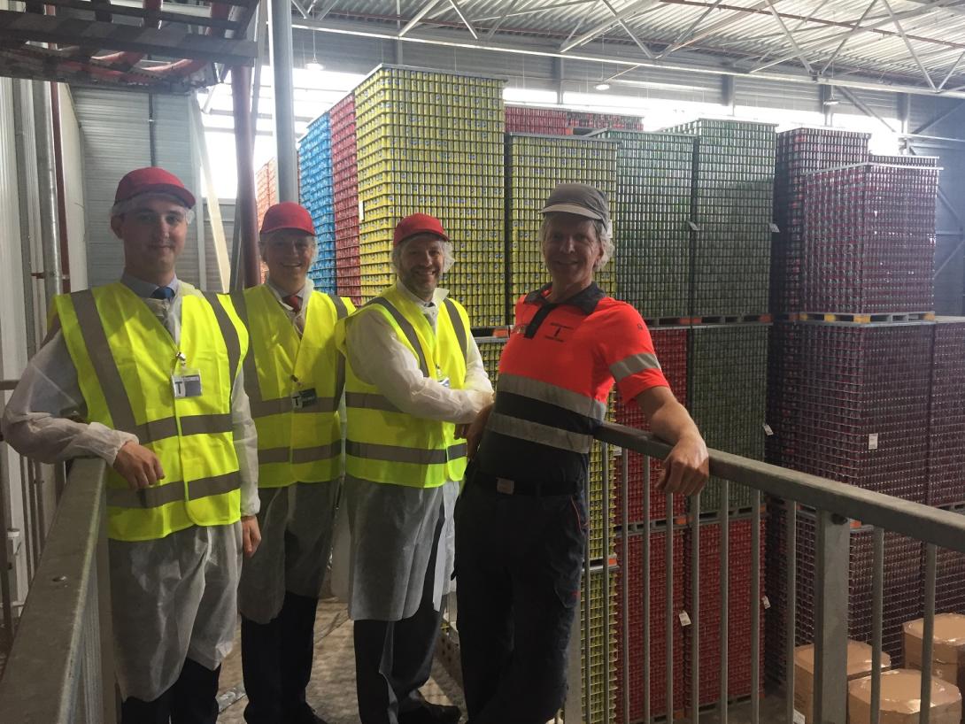 Company Visit to CocaCola European Partners's Bottling Plant Company Visit to CocaCola European Partners's Bottling Plant