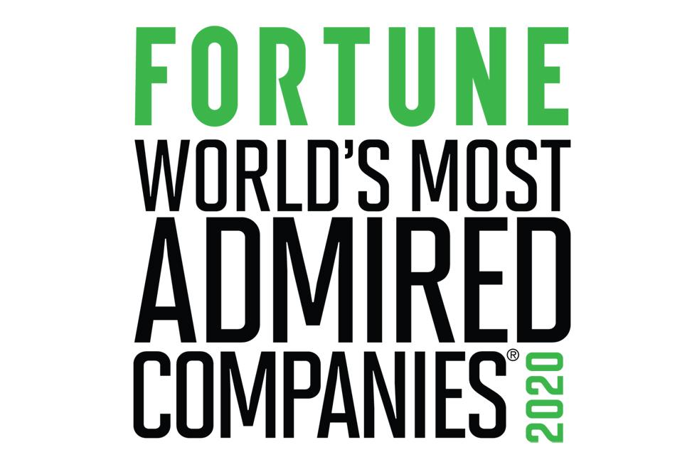The World’s Most Admired Companies of 2020