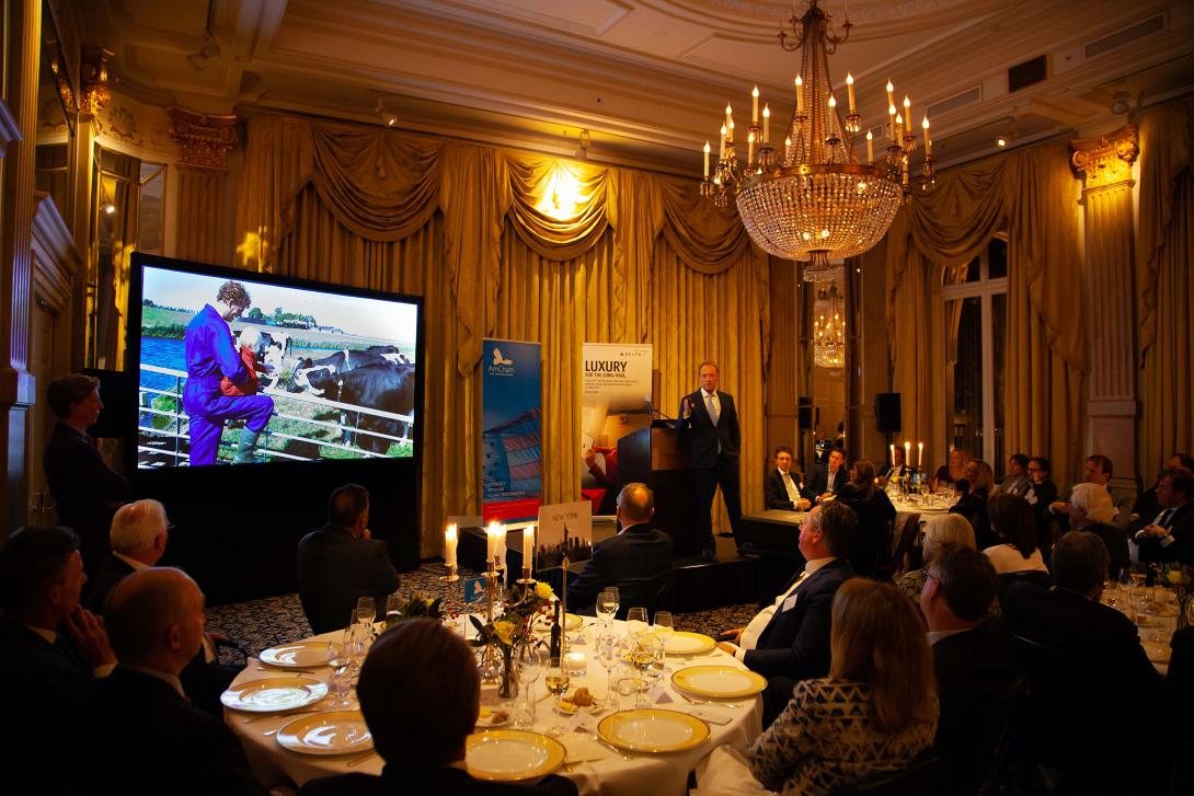 Going for Gold Dinner 2018 with Hein Schumacher, CEO of Royal FrieslandCampina Going for Gold Dinner 2018 with Hein Schumacher, CEO of Royal FrieslandCampina