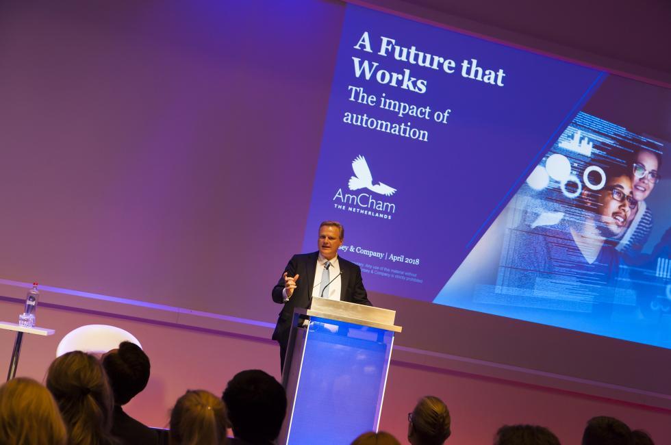 Seminar "The Future of Work" at the ABN Amro Corporate Headquarters Seminar "The Future of Work" at the ABN Amro Corporate Headquarters