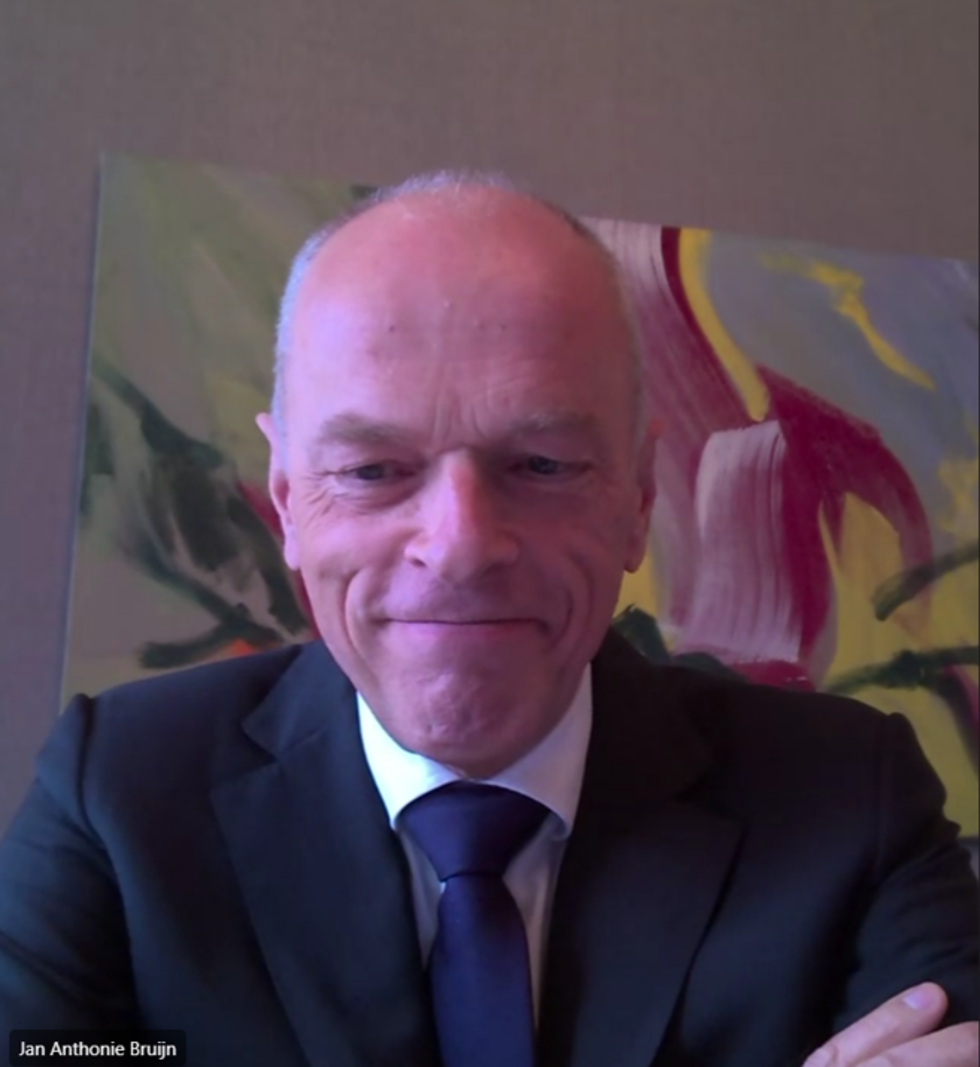 Online Conversation with Mr. Jan Anthonie Bruijn, President of the Dutch Senate Online Conversation with Mr. Jan Anthonie Bruijn, President of the Dutch Senate