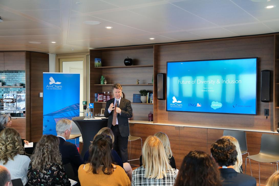 D&I Roundtable with Boris Dittrich (D66), Hein Knaapen (ING) and Eva Heffernan (Salesforce) D&I Roundtable with Boris Dittrich (D66), Hein Knaapen (ING) and Eva Heffernan (Salesforce)